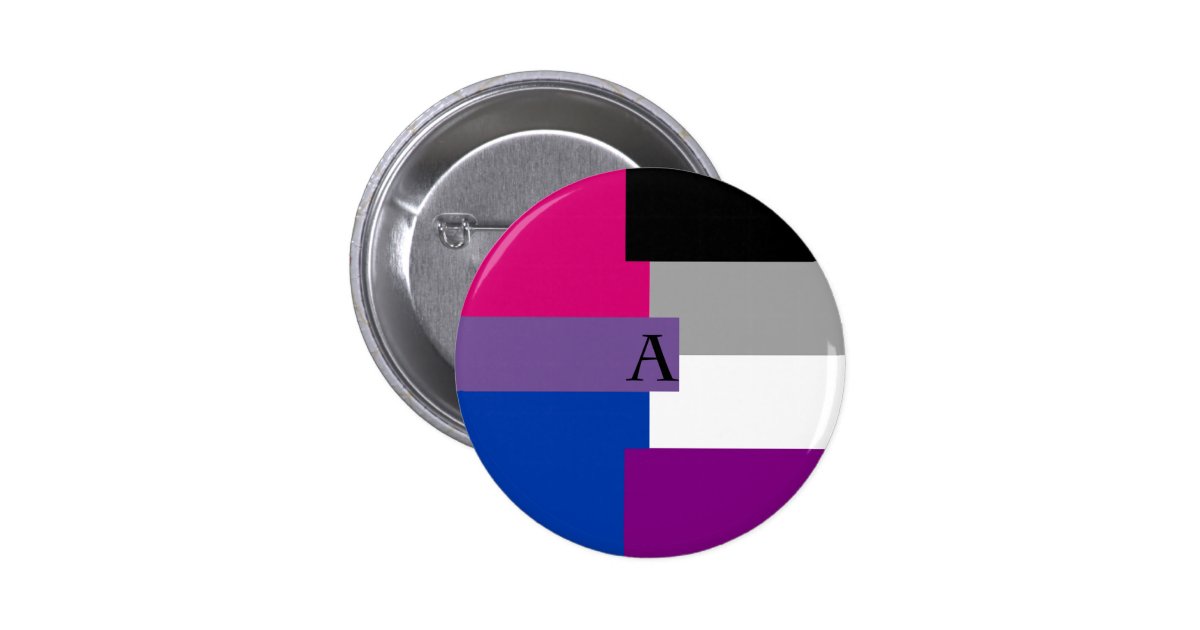 Biromantic Asexual Bi Ace Pin Zazzle