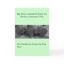 Birth annoucement cards