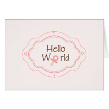 Birth Announcement! Card