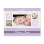 BIRTH ANNOUNCEMENT :: flourish1 - girl Post Card