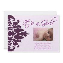 Birth Announcement - Girl