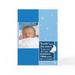 Birth Announcement: Hush Said the Moon Card