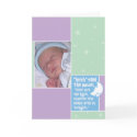 Birth Announcement: Hush Said the Moon cards