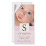 Birth Announcement Picture Card