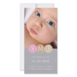 Birth Announcement Photo Card Template