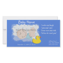 Birth Announcement Photo Greeting Card