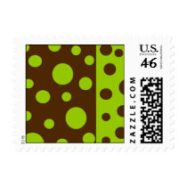 Birth Announcement Postage :: Polk A Dots 1 postage
