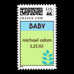 Birth Announcement Postage Stamp stamps