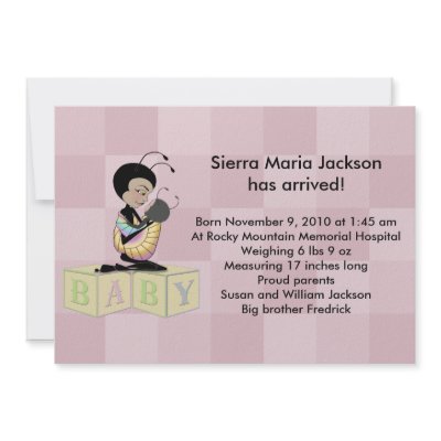 Birth Announcements by wizardmarilyn