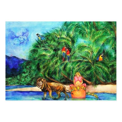 Birth Journey ACEO Art Trading Cards Business Cards by jaisjewels