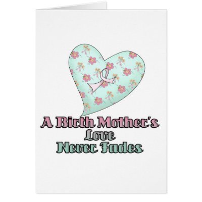 Birth Mothers Love Never Fades Greeting Card by doonidesigns