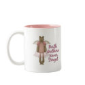 Birth Mothers Never Forget Teddy Bear Design mugs