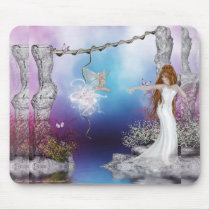 Birth of a Fairy Fantasy Elf Magic Mousepad by mrssocolov4 Birth of a Fairy Fantasy Elf Magic Mousepad