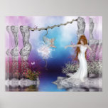 Birth of a Fairy Fantasy Elf Magic :: Poster Print