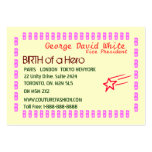 BIRTH of a Hero - Vintage Style Business Cards