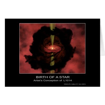 Birth of a Star – Artist’s conception of L1014 – 2 Greeting Card by Space_Exploration