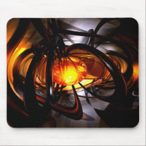 Birth of a Sun Abstract Mousepad