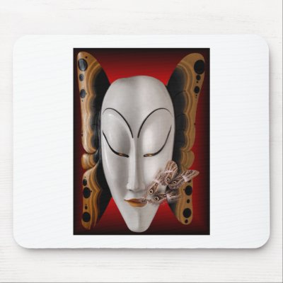 BIRTH OF BUTTERFLIES MOUSE MATS by TNDESIGNS