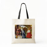 Birth Of Christ And The Cardinal Rolin By Jean Hey Bag