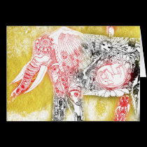 birth of elephant cards
