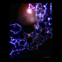 Birth of Lighting - Fine Art Print posters