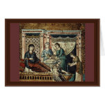 Birth Of Mary By Cavallini Pietro (Best Quality) Card