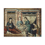 Birth Of Mary By Cavallini Pietro (Best Quality) Post Cards