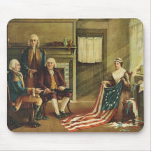 Birth of Our Nation's Flag by Thomas & Wylie Mousepads
