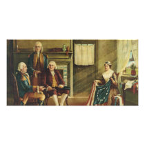 Birth of Our Nation's Flag by Thomas & Wylie Picture Card