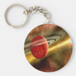 Birth of Saturn Keychain