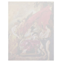 Birth Of The Dauphin Louis Xiii. By Rubens Peter Personalized Letterhead