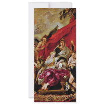 Birth Of The Dauphin Louis Xiii. By Rubens Peter Rack Cards