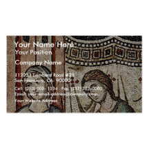Birth Of The Virgin Detail By Cavallini Pietro Business Cards