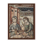Birth Of The Virgin Detail By Cavallini Pietro Post Cards