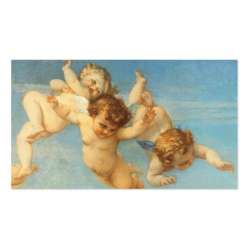 Birth of Venus, Angels detail by Cabanel Business Card Template (back side)