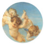Birth of Venus, Angels detail by Cabanel Round Sticker