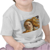 Birth of Venus detail, Botticelli Shirt