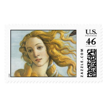 Birth of Venus Renaissance Fine Vintage Stamps