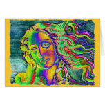 Birth of Venus Rough Edge Greeting Cards