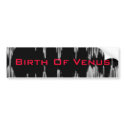 Birth Of Venus- Sound Wave Bumper Sticker bumper stickers by Birth_of_Venus07 Birth Of Venus- Sound Wave Bumper Sticker bumper stickers