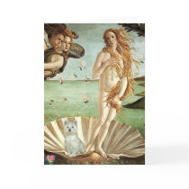 Birth of Venus - Westie (S) Cards