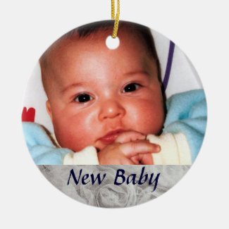 Birth or Adoption Keepsake Christmas Tree Ornaments