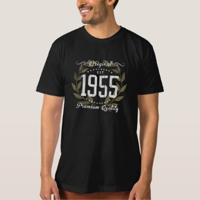 Birthday 1955 tee shirt