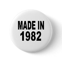 Birthday 1982 buttons