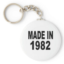 Birthday 1982 keychains