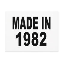 Birthday 1982 postcards
