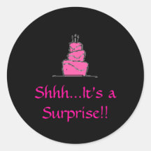 birthday%20cake, Shhh...It's a Surprise!! Stickers