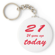 birthday 45 keychains