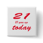 birthday 49 pinback button