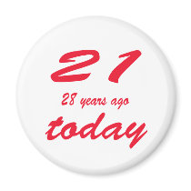 birthday 49 refrigerator magnet